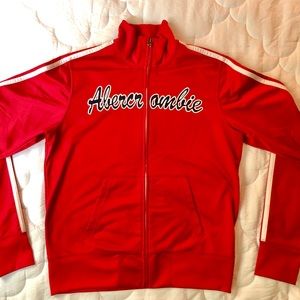 Abercrombie & Fitch Vintage Men’s Red Track Jacket